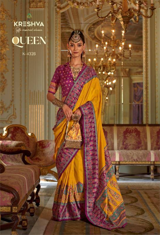 Kreshva queen Saree wholesalers in Hyderabad